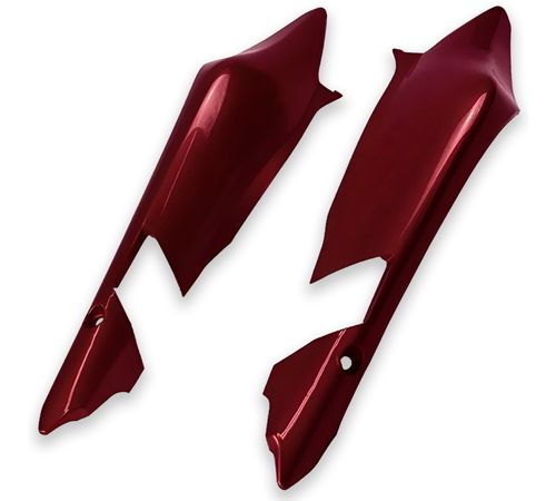 Tampa Lateral XRE 300 2011 Vermelho Cardeal - Pro Tork - Tampa Lateral XRE 300 2011 Vermelho Metálico - Pro Tork