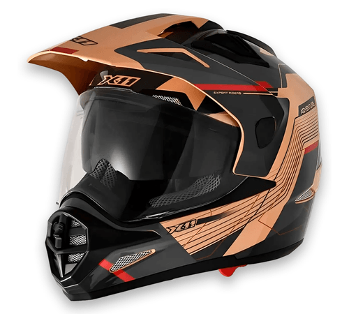 Capacete X11 Crossover Adventure Areia