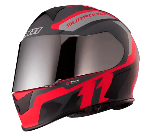 Capacete X11 Revo Pro Surround Vermelho
