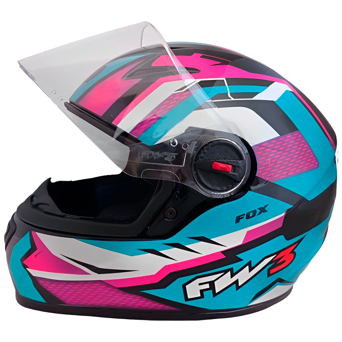 Capacete FW3 GTN Fox Azul