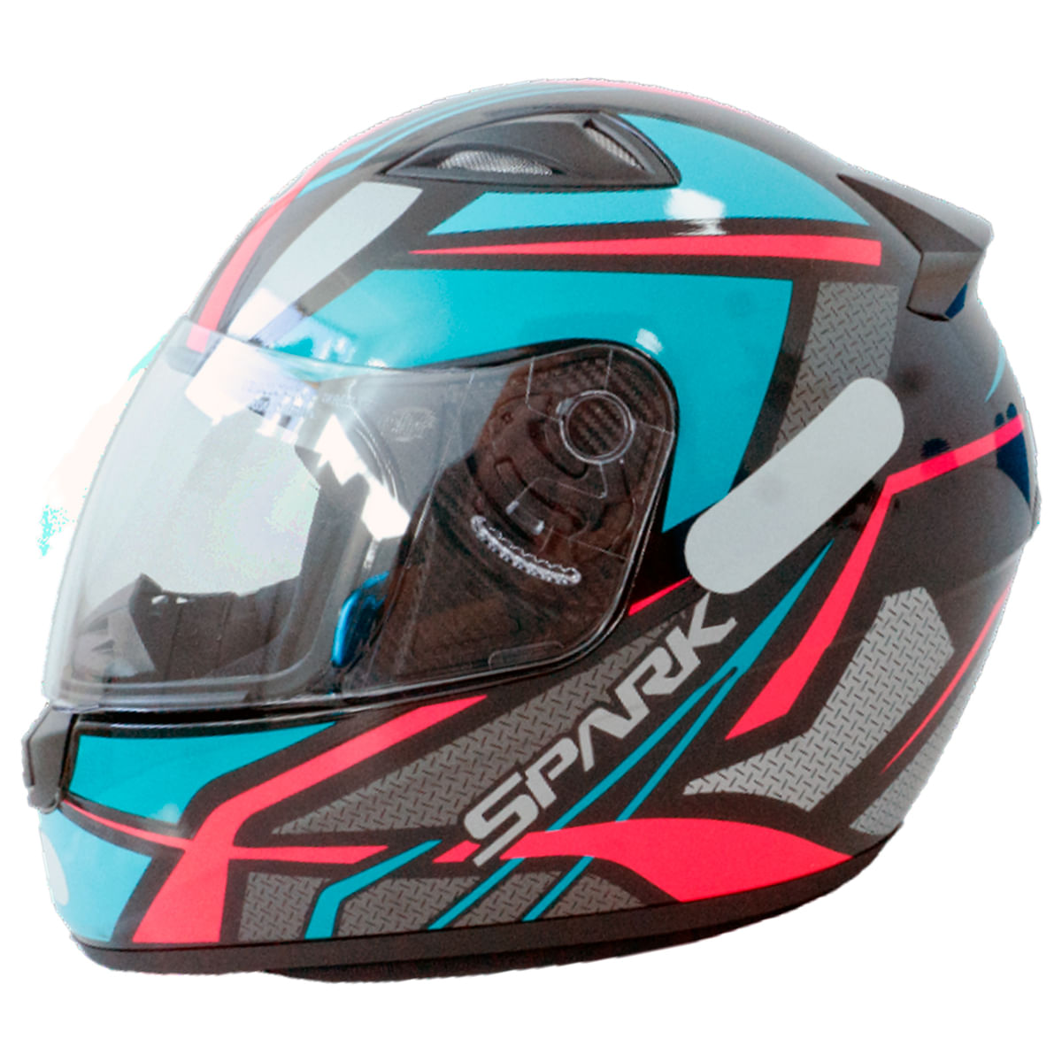 Capacete EBF Spark Spider Preto Tiffany