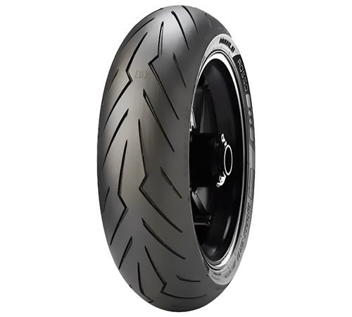 Pneu Moto Pirelli Aro 17 Diablo Rosso 3 150/60R17 66H TL - Traseiro
