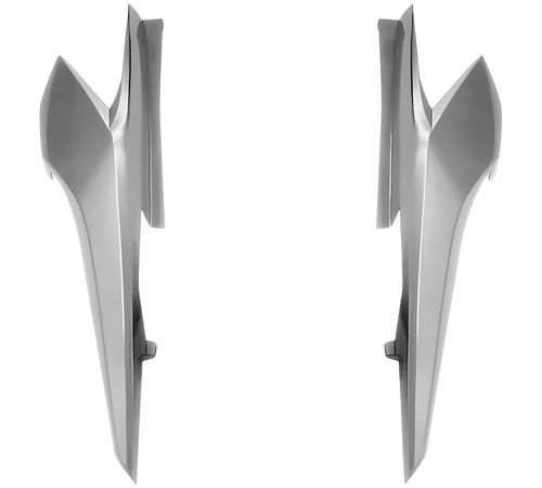 Rabeta Lateral Titan 160 EX 2019 Até 2023 Prata Force