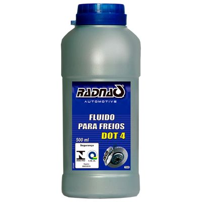 Fluído Óleo Freio DOT 4 500ml - Radnaq