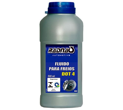 Fluído Óleo de Freio DOT 4 500ml - Radnaq