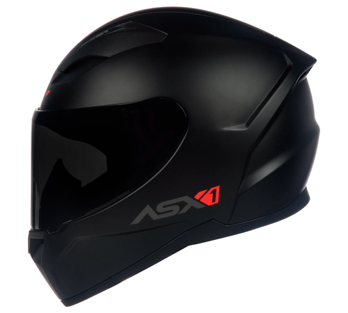 Capacete ASX City Solid Preto Grafite Fosco