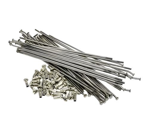 Jogo Raio Traseiro XTZ 250 Lander Dt 200 Inox Polido 3,5mm - Jogo Raio Traseiro XTZ 250 Lander DT 200 Inox Polido 3,5mm