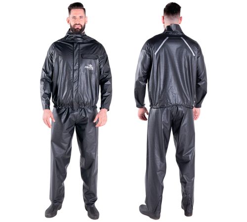 Capa Chuva PVC Plus Masculino Preto - Piraval