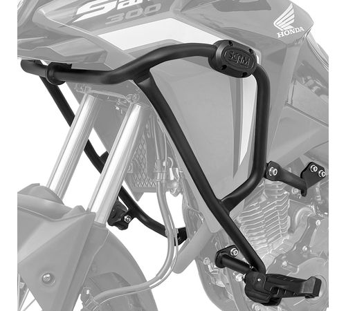 Protetor Motor Carenagem Sahara 300 2024 Preto - Scam