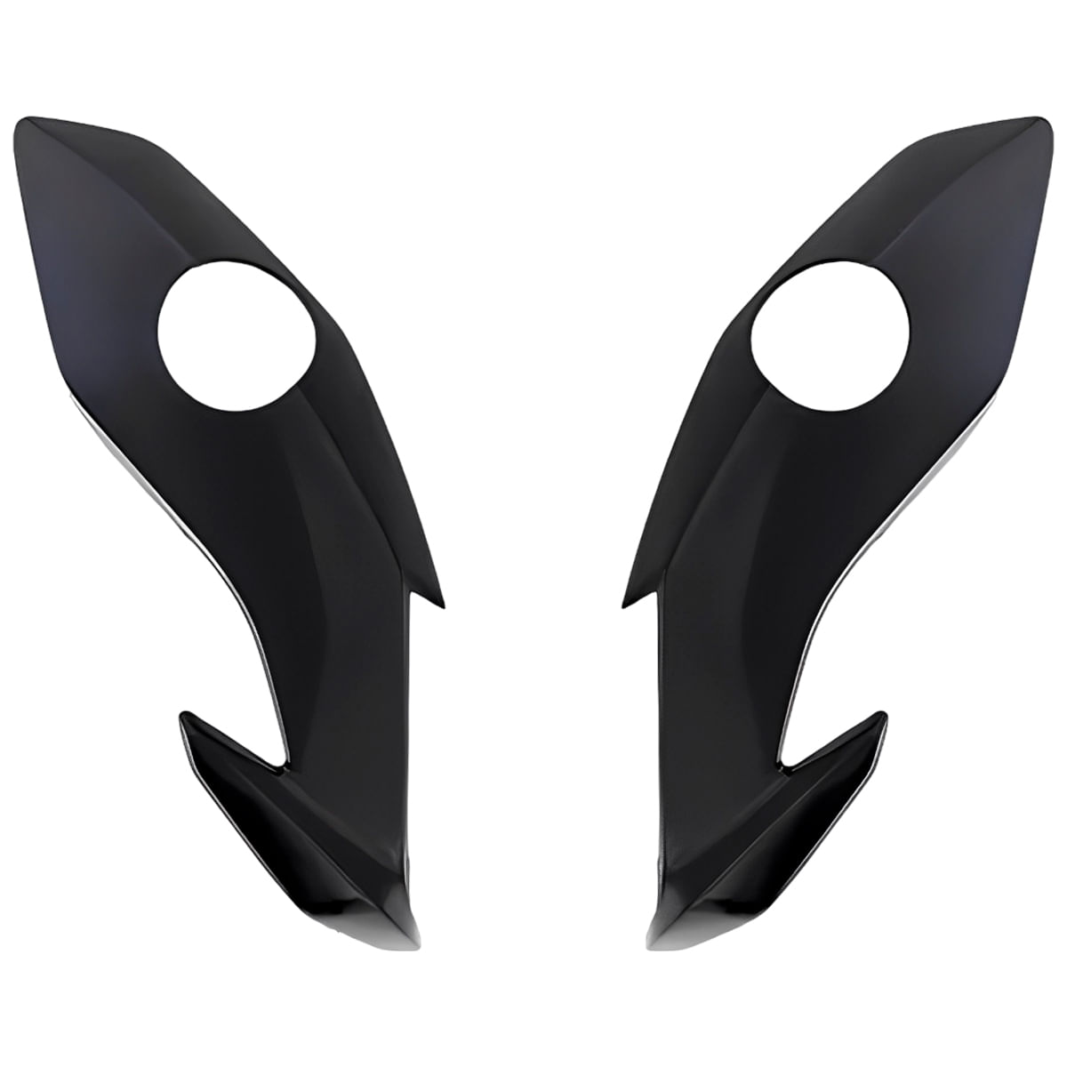 Carenagem Farol Lateral Start 160 2022 Até 2023 Preto