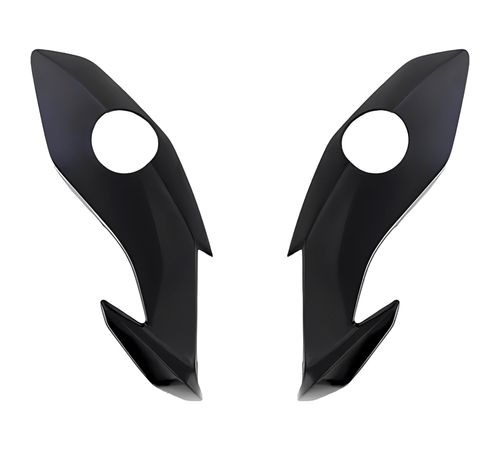 Carenagem Farol Lateral Start 160 2022 Até 2023 Preto