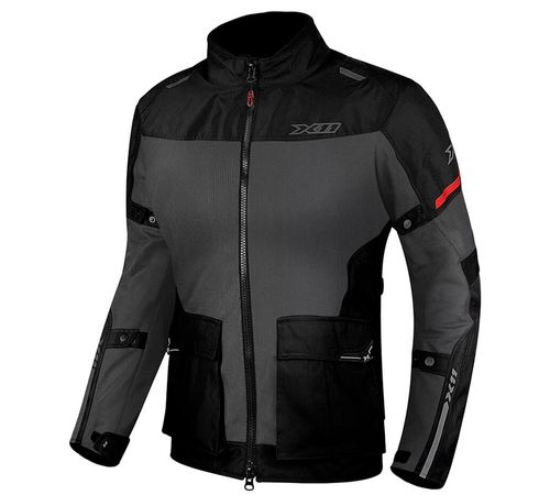 Jaqueta X11 Adventure Feminina Preto Cinza