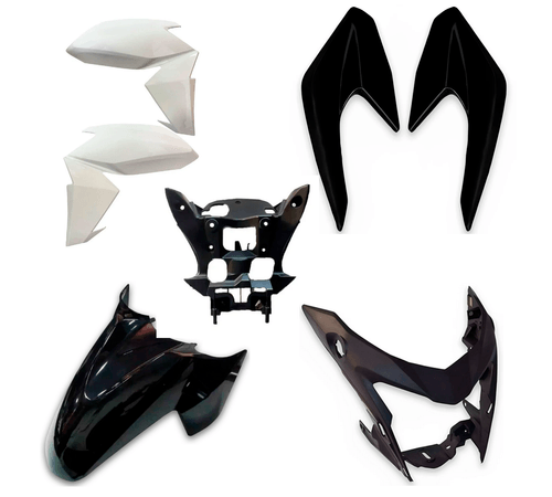 Kit Carenagem Completo CB 250 Twister 2019 Branco - Sportive