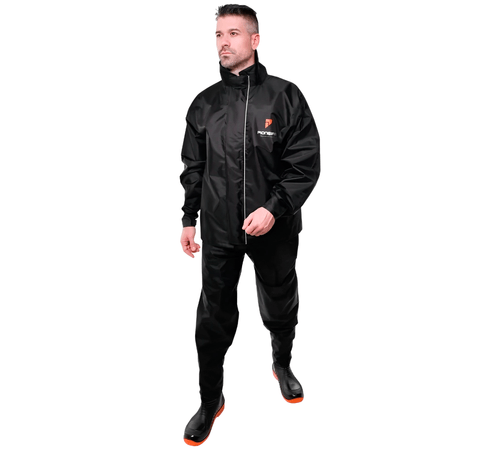 Capa Chuva Pioneira Nylon Storm Preto
