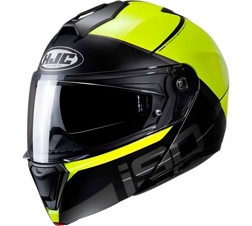 Capacete Original HJC I90 May Preto Verde