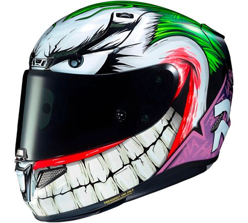 Capacete Original HJC RPHA 11 Dc Joker Verde Roxo
