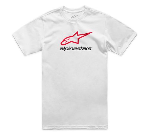 Camiseta Alpinestars Always 2.0 Branco Vermelho Preto