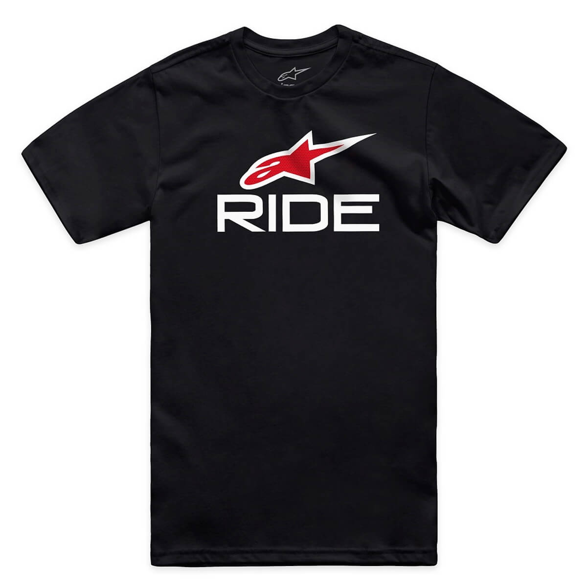 Camiseta Alpinestars Ride 4.0 Preto Branco Vermelho