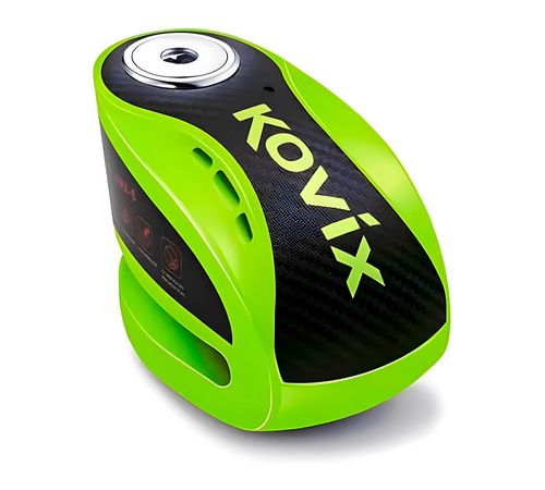 Trava Disco Com Alarme KNX6-FG Verde - Kovix