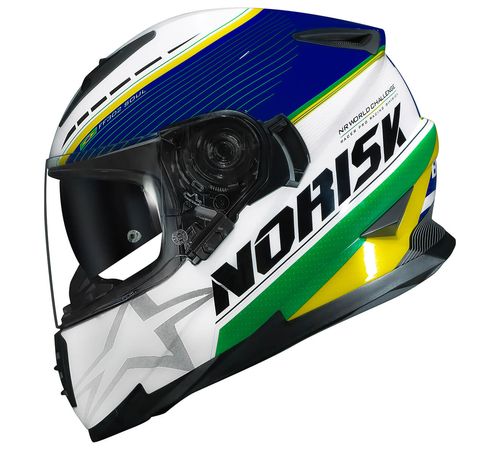 Capacete Norisk FF302 Soul Grand Prix Brazil