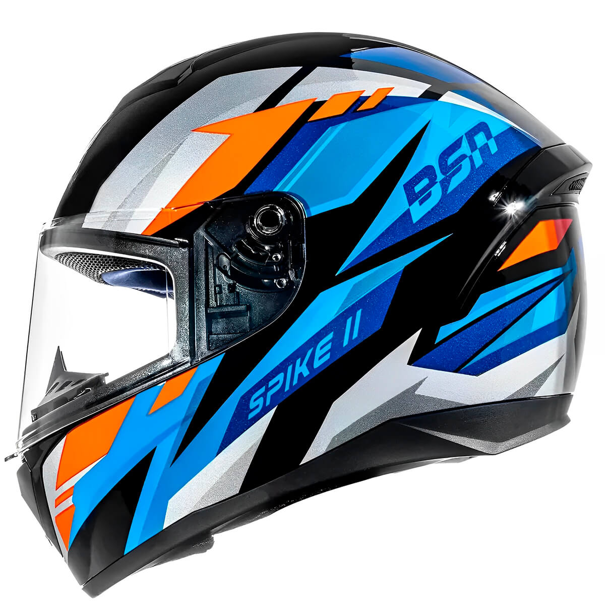 Capacete Peels Spike 2 BSN Preto Azul