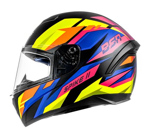 Capacete Peels Spike 2 BSN Preto Fosco Color