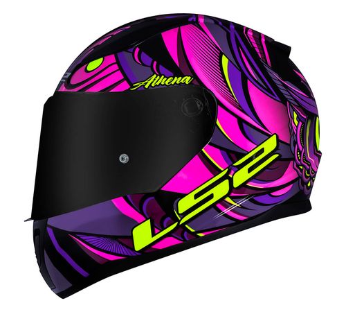 Capacete Fechado LS2 FF353 Rapid Athena Roxo