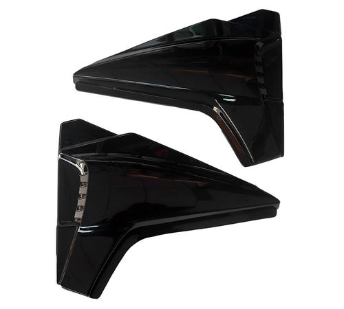 Tampa Lateral Dafra Speed 150 2005 Até 2015 Preto - Sportive