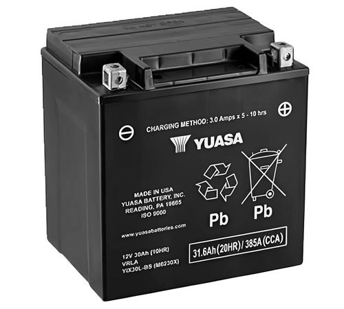 Bateria Yuasa YTX30L-BS Harley Road King Street Glide