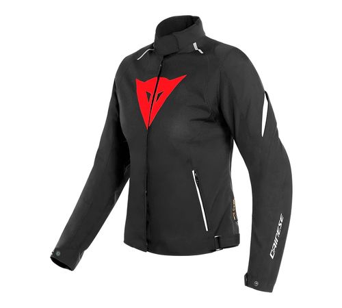Jaqueta Feminina Dainese Laguna Seca 3 D-Dry Preto Vermelho Branco