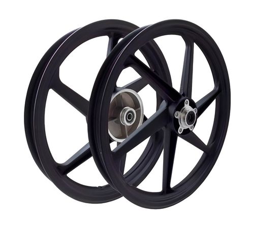 Roda Liga Leve Factor 125 Factor Fazer 150 6P Disco Preto