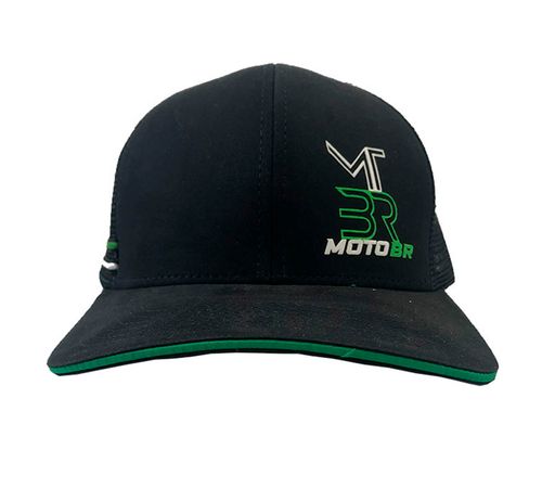 Boné Moto BR Trucker Preto