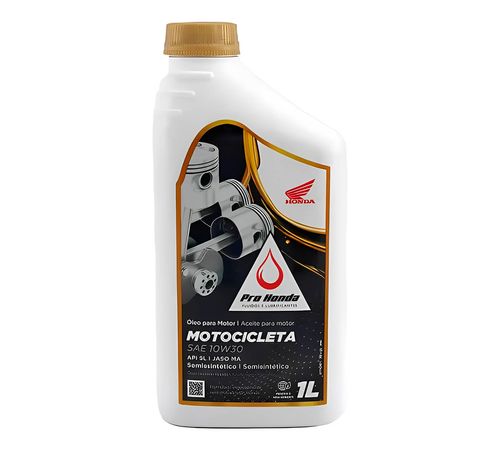 Óleo Honda Genuíno 4T 10W30 Semissintético 1 Litro