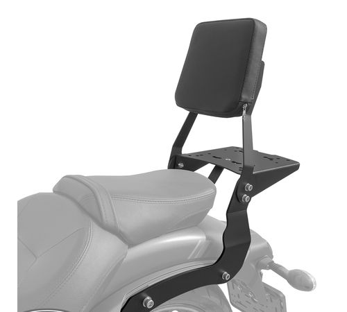 Bagageiro Vulcan 650 Com Encosto 2015+ - Scam - Bagageiro Vulcan650 C/Encosto