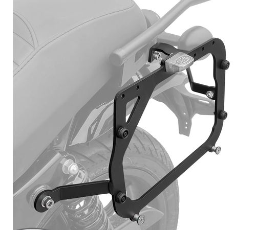 Suporte Baú Monorack Lateral Hunter 350 2023+ - Scam