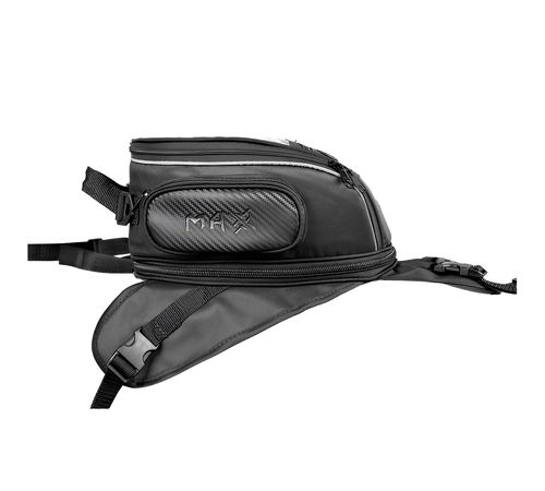 Bolsa Tanque Moto Sem Imã Preto 15 Litros - Max Acessórios