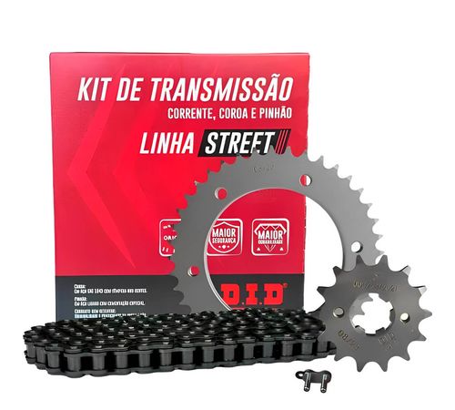 Kit Relação FZ-15 2023 Até 2024 Sem Retentor - Did
