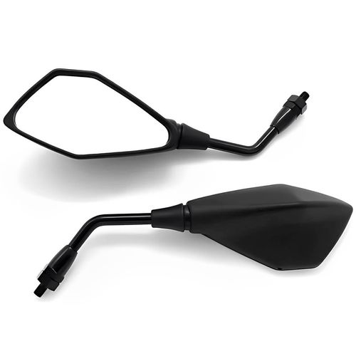 Retrovisor Kawasaki Z400 Z800 Rosca Yamaha Haste Longa Par