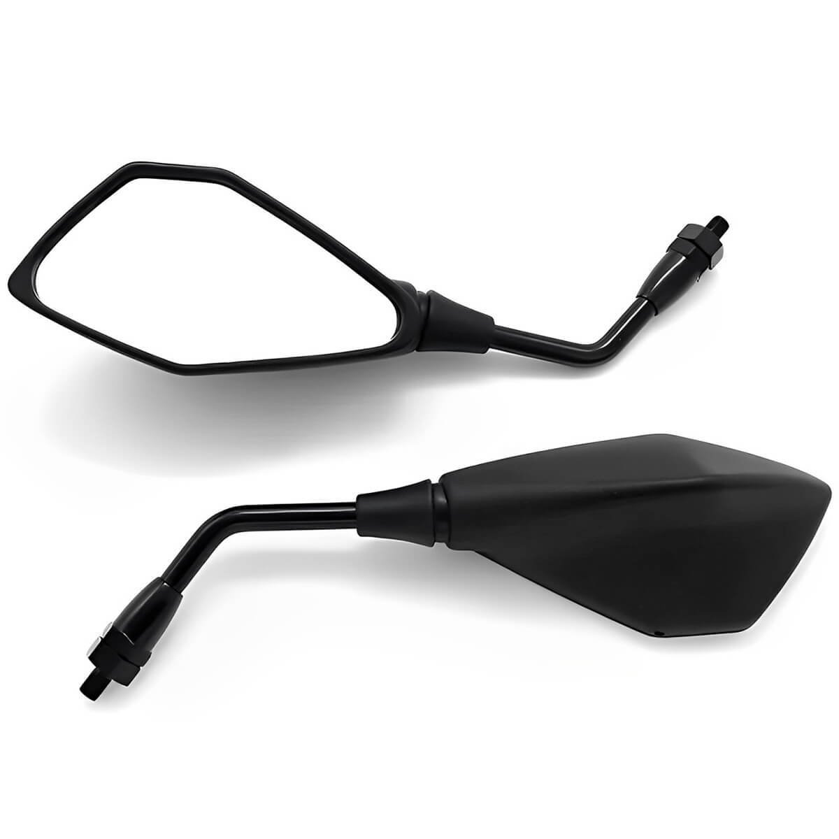 Retrovisor Kawasaki Z400 Z800 Rosca Yamaha Haste Longa Par
