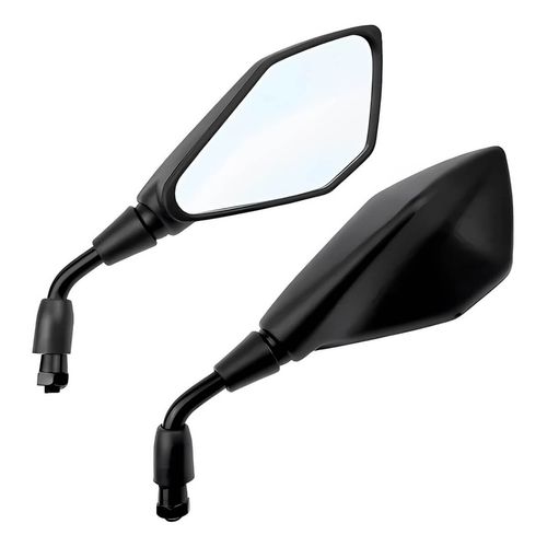 Retrovisor Kawasaki Z400 Z800 Rosca Honda Haste Curta Par