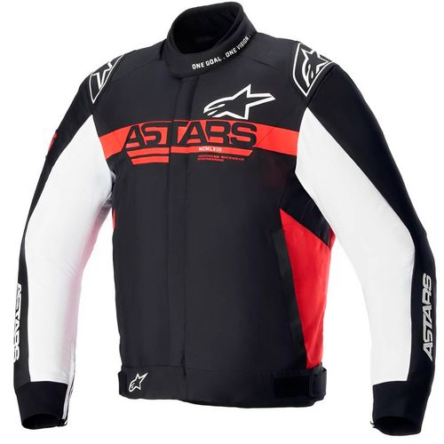 Jaqueta Alpinestars Monza Sport Preto Vermelho Branco