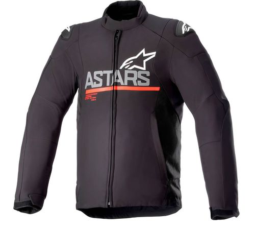 Jaqueta Alpinestars SMX WP Preto Cinza Escuro Vermelho