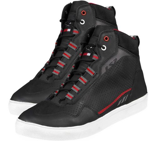 Bota LS2 Zoe Man Preto Vermelho
