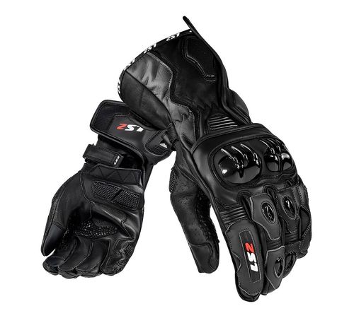 Luva LS2 Swift Racing Preto
