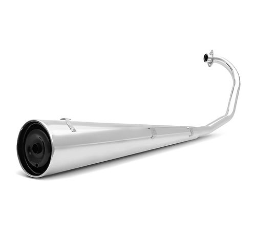 Escapamento Titan Fan 125 ES 2009 Até 2015 Alumínio Cromado - Roncar