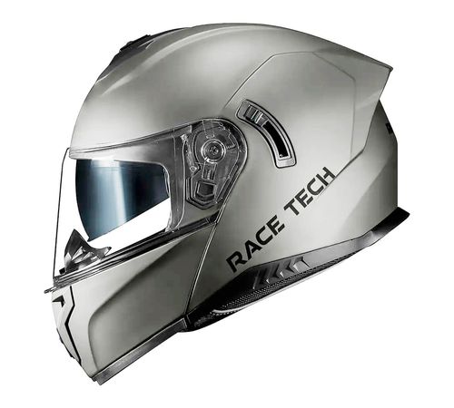 Capacete Escamoteável Race Tech Signal Fosco Titanium