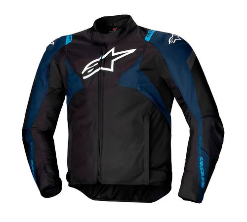 Jaqueta Alpinestars T Jaws V4 WP Preto Azul Escuro