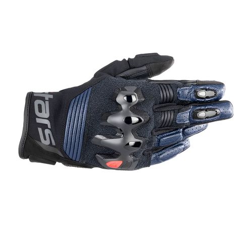 Luva Alpinestars Halo Azul Escuro Preto