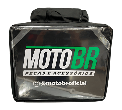 Bag Mochila De Pizza 45 Litros Moto BR IFood Rappi Motoboy lsopor Laminado