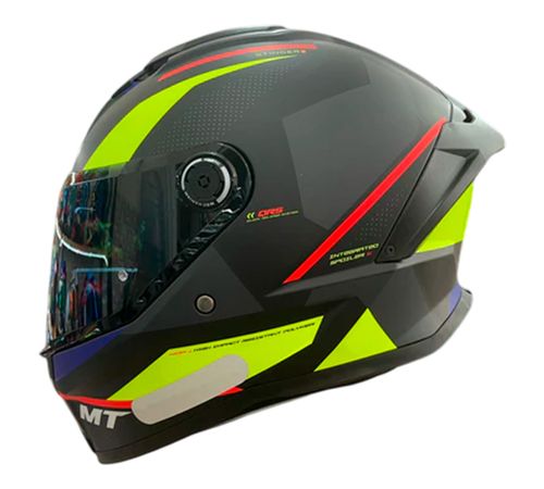 Capacete MT Stinger 2 Cheste C3 Amarelo Fluor Fosco